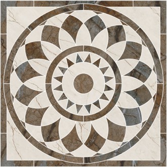 ID111T Керамогранит Декор Театро наборный 100x100x8,5