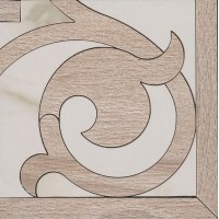 ID120T Керамогранит Угол Карелли наборный 15,5x15,5x0,9