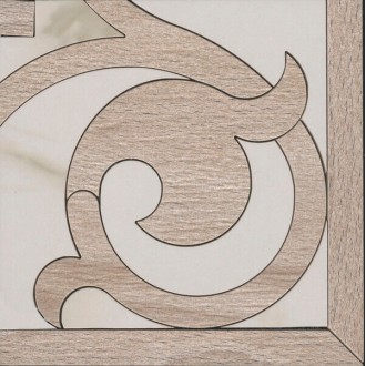 ID120 Керамогранит Угол Карелли наборный 15.5*15.5