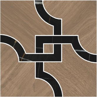 ID133 Керамогранит Монтиони наборный 1 матовый 30x30