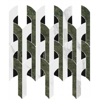 ID148 Керамогранит Риальто Нобиле 2 наборный лаппатированный 34,5x30