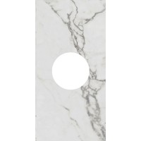 ID159 Плитка Декор Коррер наборный белый глянцевый 30x60x0,9