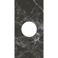 ID160 Плитка Декор Коррер наборный чёрный глянцевый 30x60x0,9