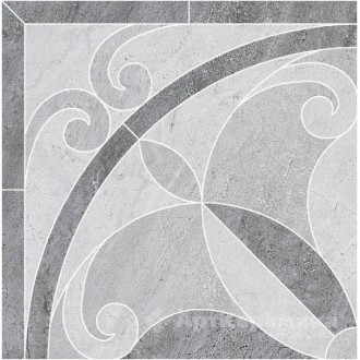 ID50 Керамогранит Декор Монтаньоне 1/4 розона наборный 42x42