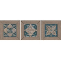 ID62 Керамогранит Меранти пепельный мозаичный 13х13