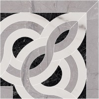 ID71 Керамогранит Риальто угол серый 20х20