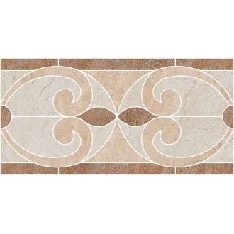 ID96 Керамогранит Бордюр Монтаньоне наборный 40.2х19.9