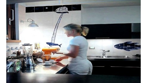 IL VELIERO E LA BALENA (Ceramica Bardelli)