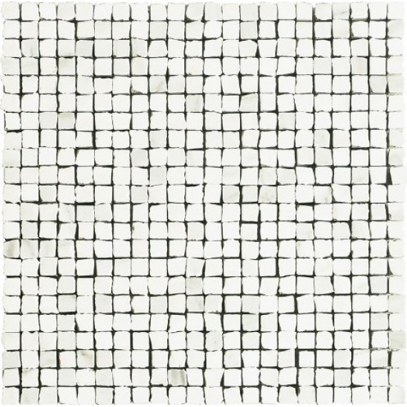 Мозаика IMP001L Mosaico Spacco Lapp. Statuario 30Х30