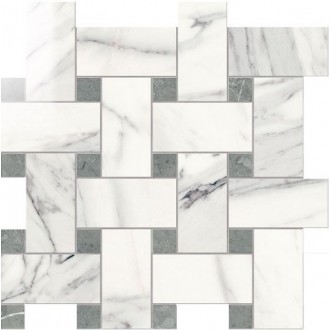 IMP007N Intreccio Silk Statuario 30Х30
