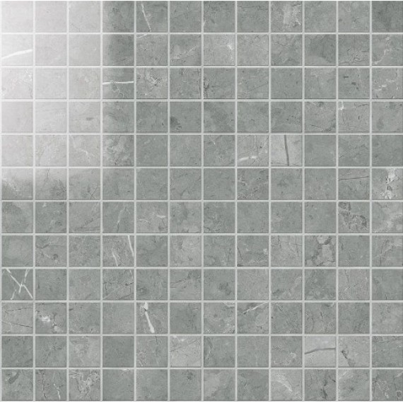 Мозаика IMP224L Mosaico 2,5x2,5 Lapp. Grigio Imperiale 30Х30