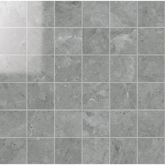 Мозаика IMP225L Mosaico 5x5 Lapp. Grigio Imperiale 30Х30