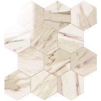 IMP333L Esagona Lapp. Calacatta Beige 29,1x25,2