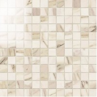 IMP334L Mosaico 2,5x2,5 Lapp. Calacatta Beige 30Х30
