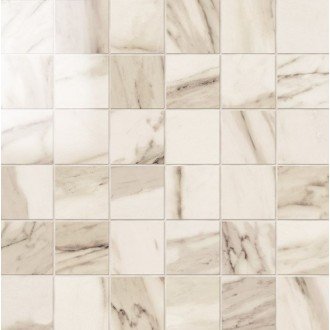 IMP335L Mosaico 5x5 Lapp. Calacatta Beige 30Х30