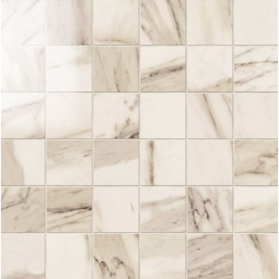 Мозаика IMP335L Mosaico 5x5 Lapp. Calacatta Beige 30Х30