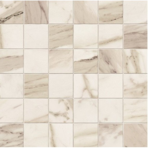 Мозаика IMP335N Mosaico 5x5 Silk Calacatta Beige 30Х30