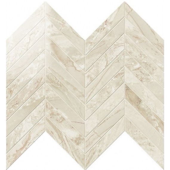 Мозаика IMP442L Chevron Lapp. Crema 24,7Х30