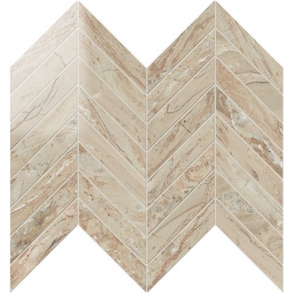 Мозаика IMP662L Chevron Lapp. Cappuccino 24,7Х30