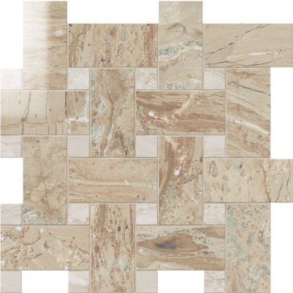 Мозаика IMP667L Intreccio Lapp. Cappuccino 30Х30