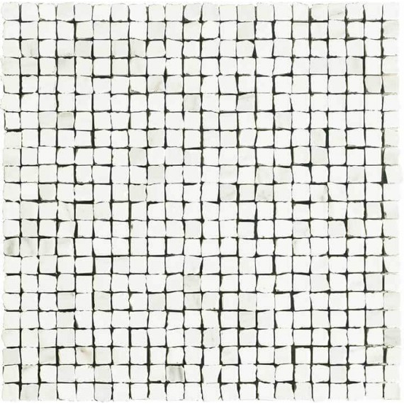 Мозаика IMP881L Mosaico Spacco Lapp. Calacatta Bianco 30Х30