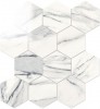 IMP883L Esagona Lapp. Calacatta Bianco 29,1x25,2