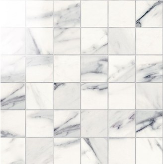 IMP885L Mosaico 5x5 Lapp. Calacatta Bianco 30Х30