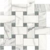 IMP887L Intreccio Lapp. Calacatta Bianco 30Х30