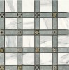IMP889L Cassettone Lapp. Calacatta Bianco 30x30