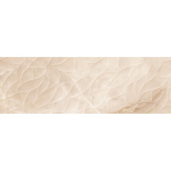 Керамическая плитка IVU012D Ivory рельеф бежевый 25x75