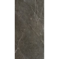 Ibis Antracite Stopnica Prosta Mat 30x60