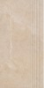 Ibis Beige Stopnica Prosta Mat 30x60