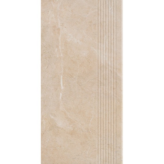 Керамическая плитка Ibis Beige Stopnica Prosta Mat 30x60
