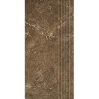 Ibis Brown Stopnica Prosta Mat 30x60