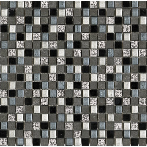 Мозаика Imperia Mix Silver Blue Blacks 29.8x29.8