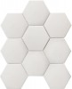 JFQ51011 Hexagon big White Matt Antid 25.6х29.5