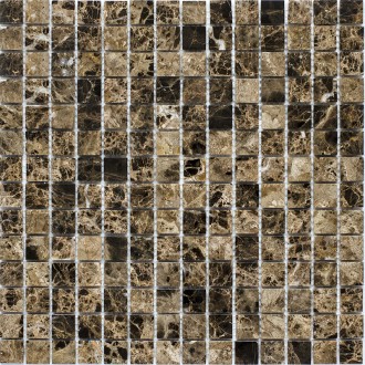 JMST023 Мозаика Dark Emperador Polished 30.5X30.5