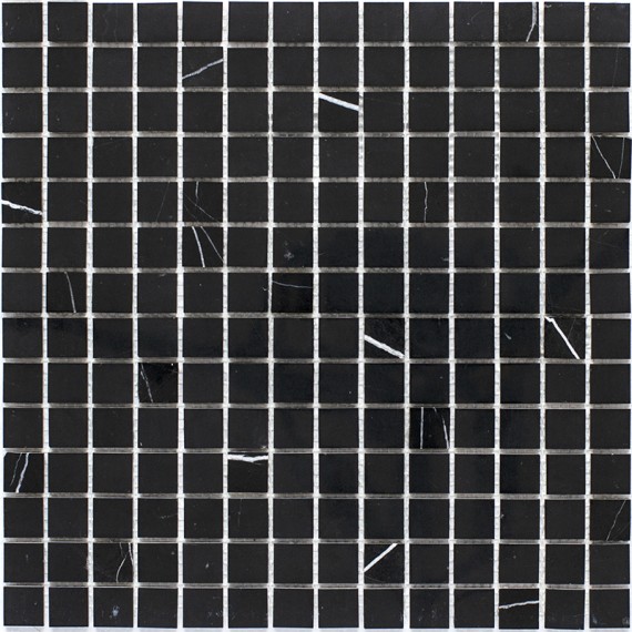 Мозаика JMST034 Мозаика Black Polished 30.5X30.5
