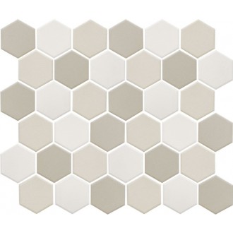JMT31955 Мозаика Hexagon small LB Mix Antid. 32.5х28.2х6