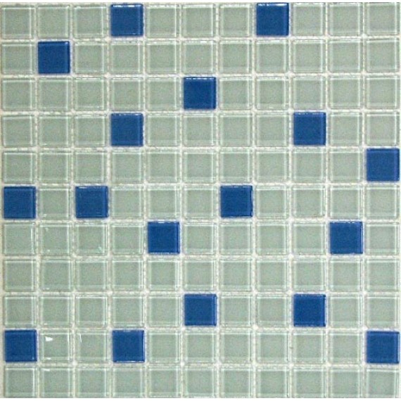 Мозаика Jump Blue №8 (light) Растяжки 25*25 300*300