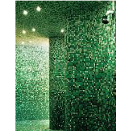 Мозаика Jump Green №1 (dark) Растяжки 25*25 300*300