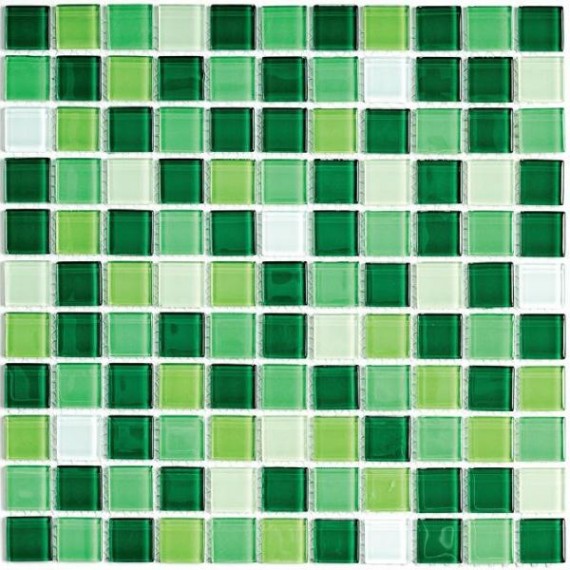 Мозаика Jump Green №2 25*25 300*300