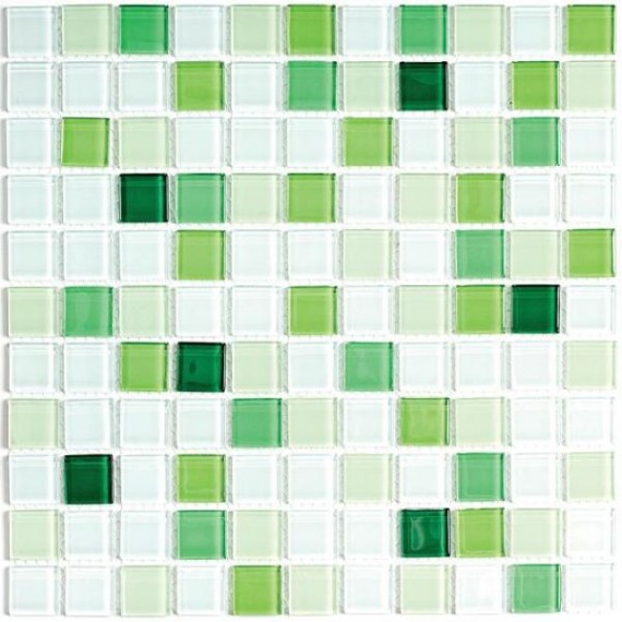 Мозаика Jump Green №5 25*25 300*300