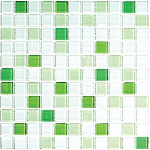 Мозаика Jump Green №6 25*25 300*300