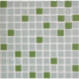 Мозаика Jump Green №8 (light) Растяжки 25*25 300*300