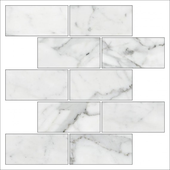 Керамогранит K-1000/MR/m13 Marble Trend Carrara 30,7х30,7