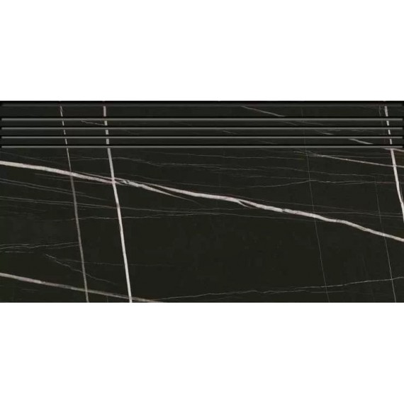 Керамогранит K-1004/MR/st01 Marble Trend Nero Dorato 300x600x9