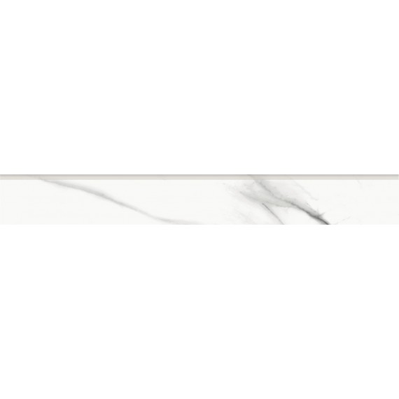 Керамогранит K-2020/MR/p01 Плинтус Butik White 76x1200x10
