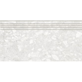 K-2110/MR/st01 Ступень Molekula Белый 300x600x9