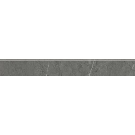Керамогранит K-2203/MR/p01 Плинтус Skala Dark Grey 76x1200x10